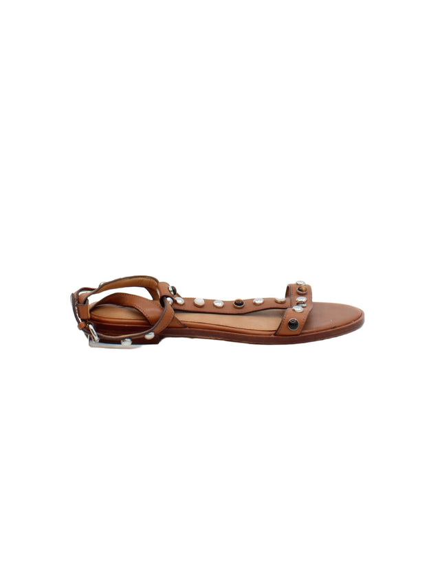 Coach Women's Sandals UK 6 Brown 100% Other