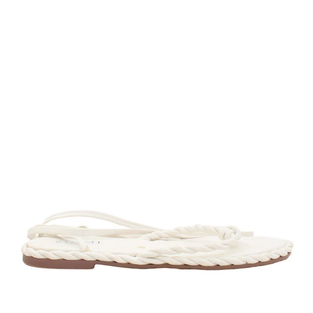 Simmi London Women's Sandals UK 4 White 100% Other