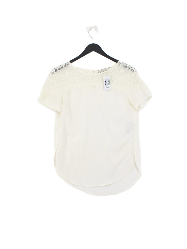 Abercrombie & Fitch Women's Top XS White 100% Polyester