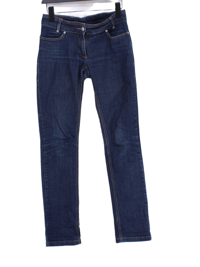 Sergio Tacchini Women's Jeans W 27 in Blue Cotton with Elastane
