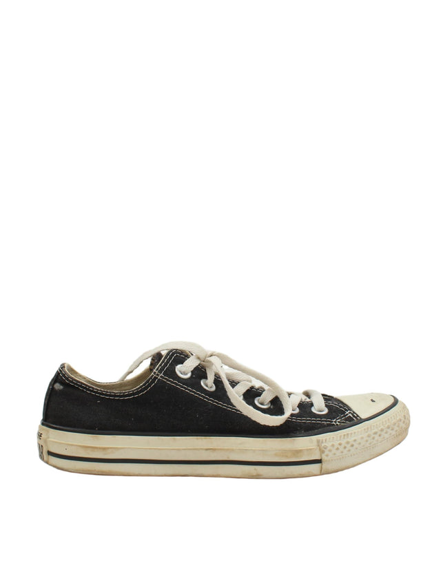 Converse Women's Trainers UK 5 Black 100% Other