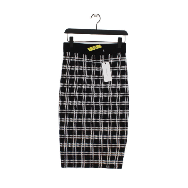 Karen Millen Women's Midi Skirt M Black Viscose with Polyester