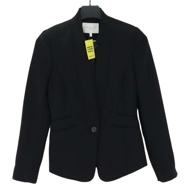 Damsel In A Dress Women's Blazer UK 8 Black 100% Polyester