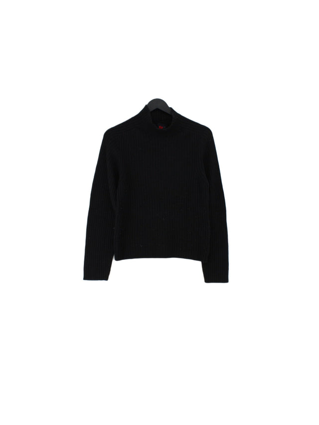 Dolce & Gabbana Women's Jumper UK 14 Black Wool with Acrylic