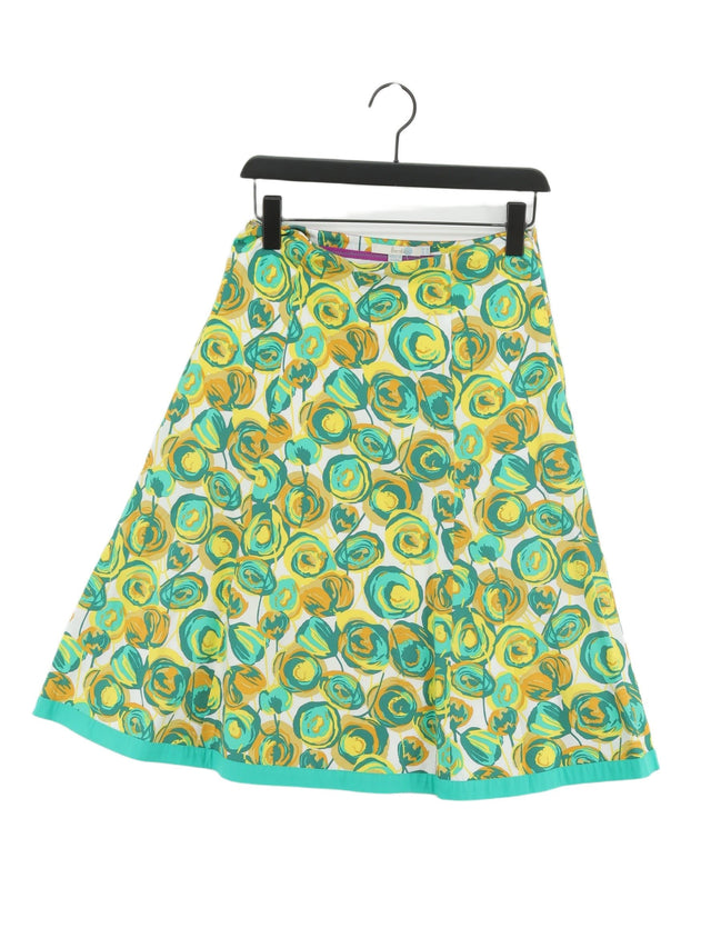Boden Women's Maxi Skirt UK 8 Green 100% Cotton