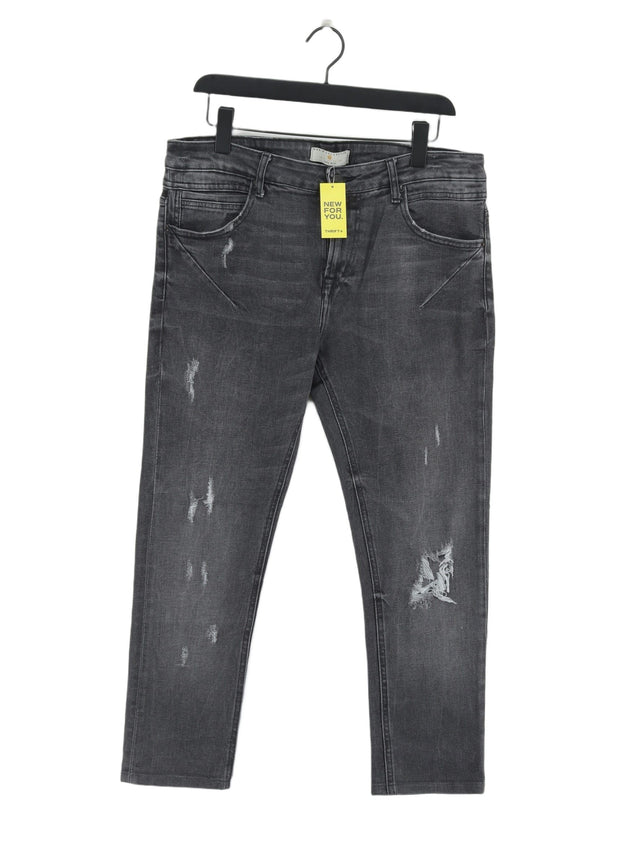 Zara Men's Jeans L Black 100% Other