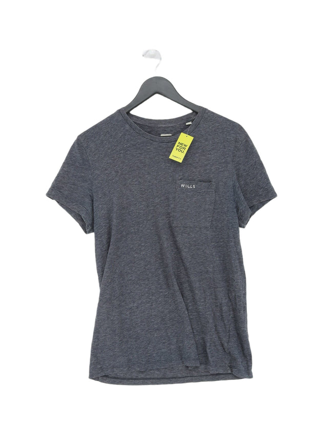 Jack Wills Men's T-Shirt S Grey 100% Other