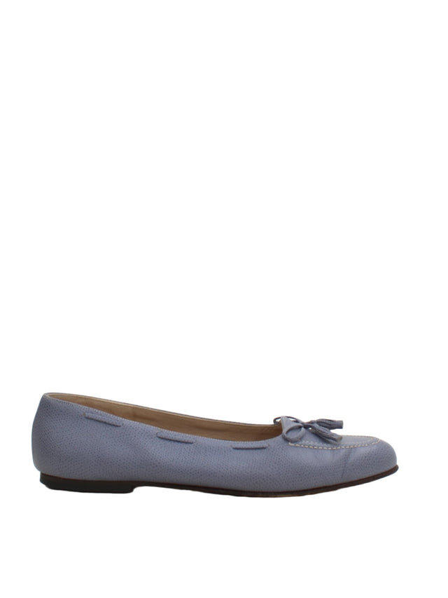 Salvatore Ferragamo Women's Flat Shoes UK 5.5 Blue 100% Other