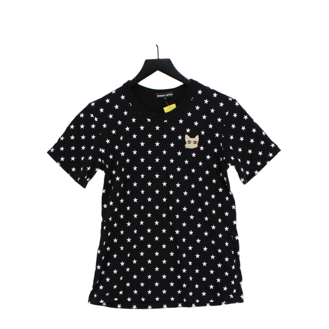 Markus Lupfer Women's T-Shirt S Black 100% Cotton