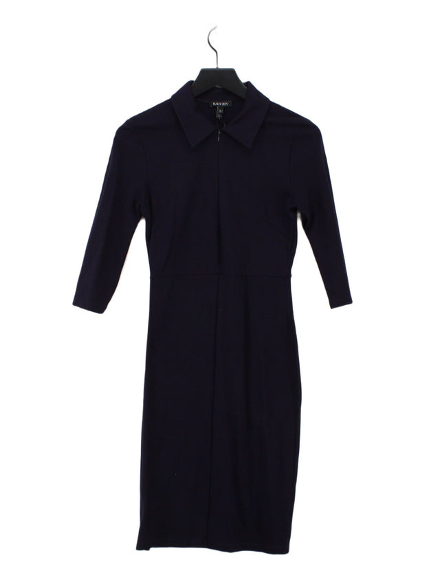 Baukjen Women's Midi Dress UK 12 Purple Viscose with Elastane, Polyamide