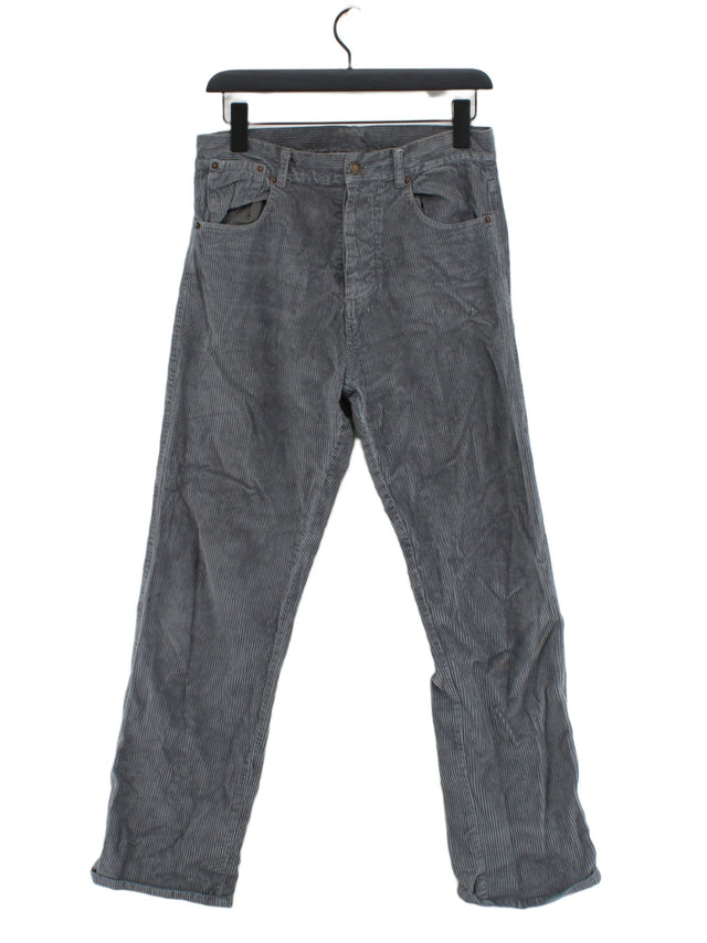 Caramelo Men's Trousers XS Grey 100% Cotton