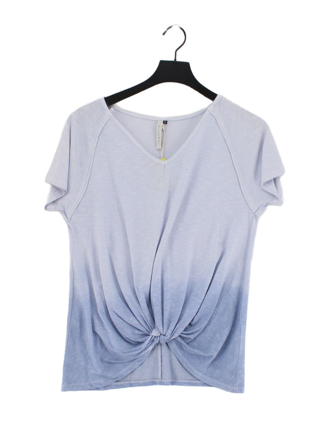 Maison De Nimes Women's Top UK 10 Blue Viscose with Polyester