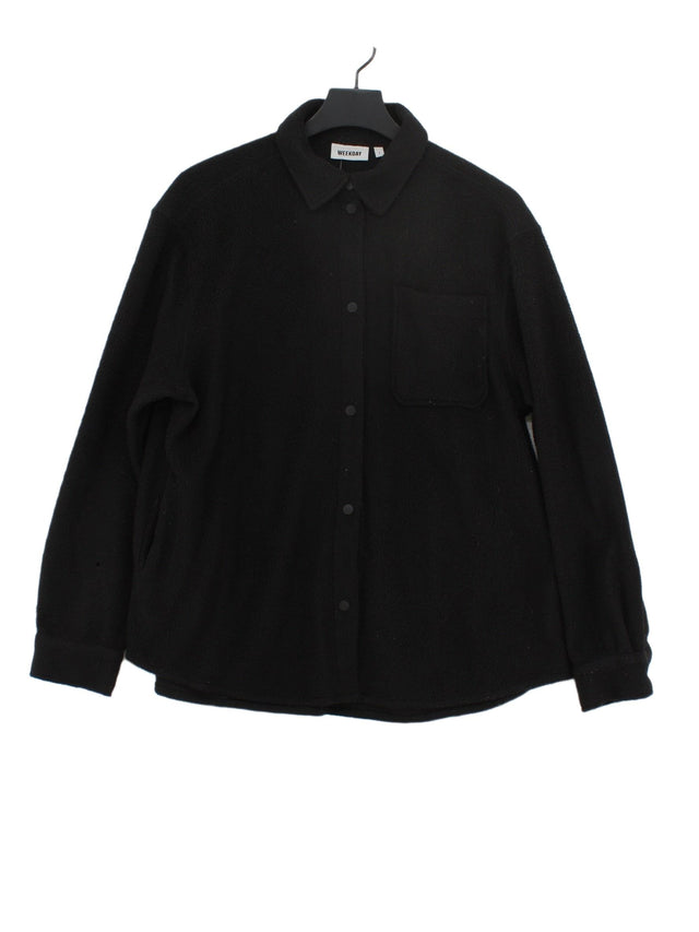 Weekday Women's Jacket S Black 100% Polyester