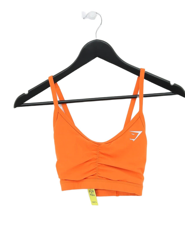 Gymshark Women's T-Shirt S Orange 100% Other