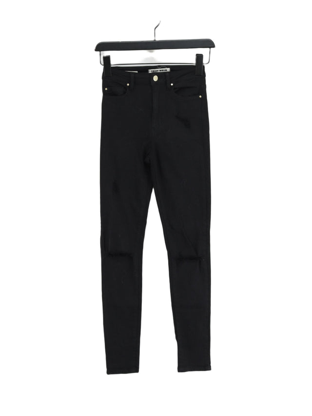 Tally Weijl Women's Jeans UK 6 Black 100% Other