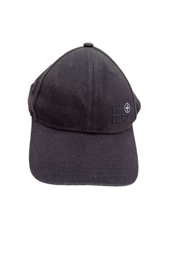 Gym + Coffee Men's Hat Black 100% Cotton