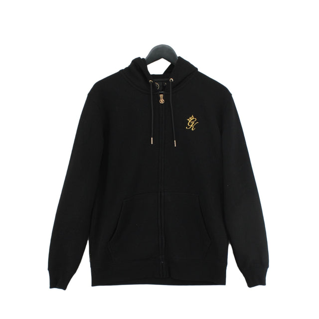 Gym King (GK) Men's Hoodie L Black Cotton with Polyester