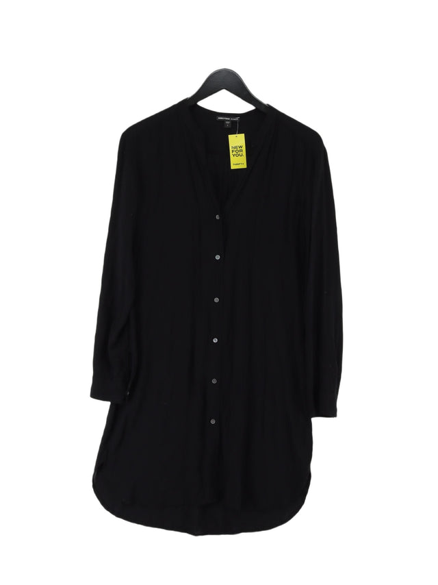 James Perse Women's Midi Dress UK 6 Black 100% Other