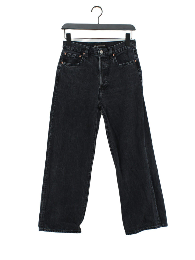Denim Forum Women's Jeans W 27 in Black 100% Cotton