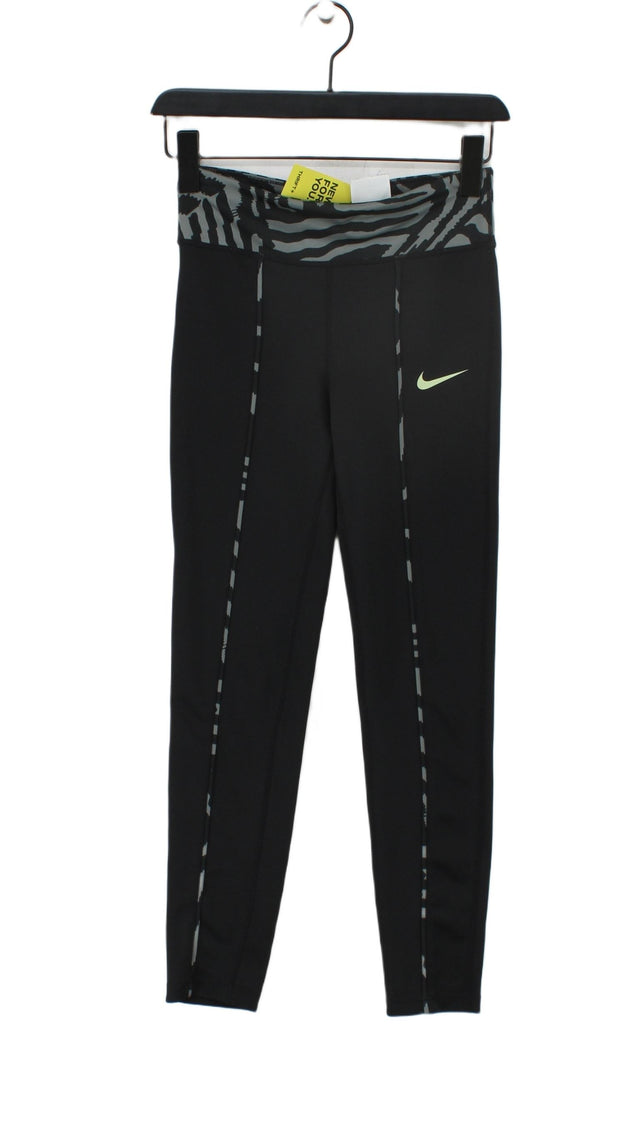 Nike Women's Sports Bottoms XS Black 100% Polyester