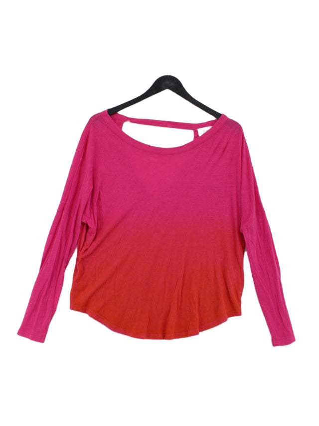 Hush Women's Top S Pink Cotton with Lyocell Modal