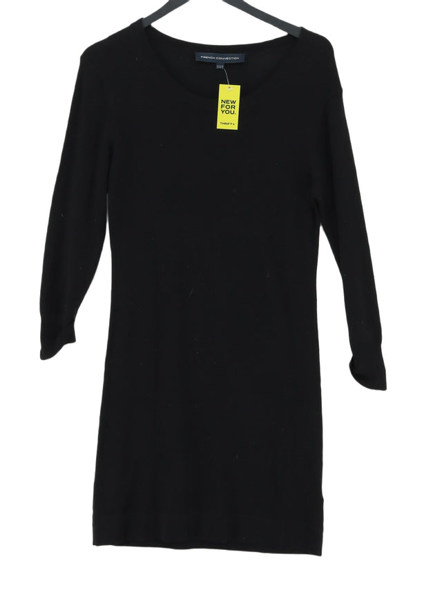 French Connection Women's Midi Dress UK 12 Black