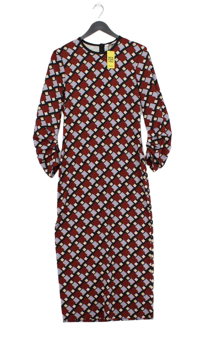 Zara Women's Maxi Dress XS Multi Polyester with Elastane