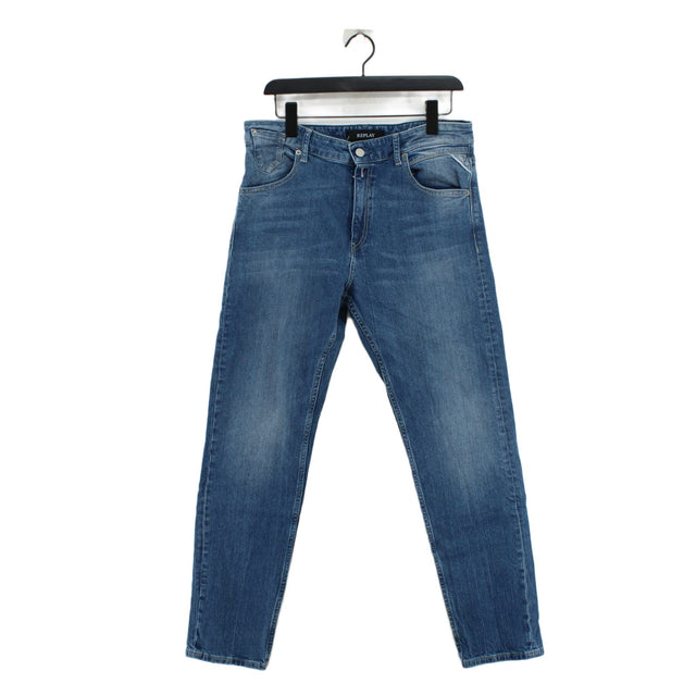 Replay Women's Jeans W 31 in; L 30 in Blue 100% Cotton