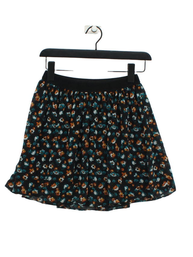 New Look Women's Midi Skirt UK 8 Black 100% Other