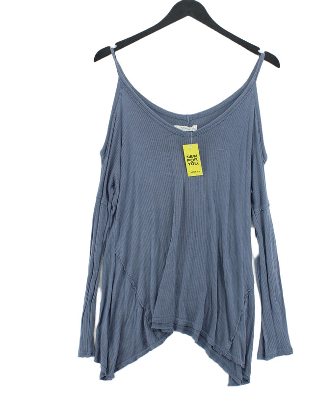 Abercrombie & Fitch Women's Top S Blue 100% Other