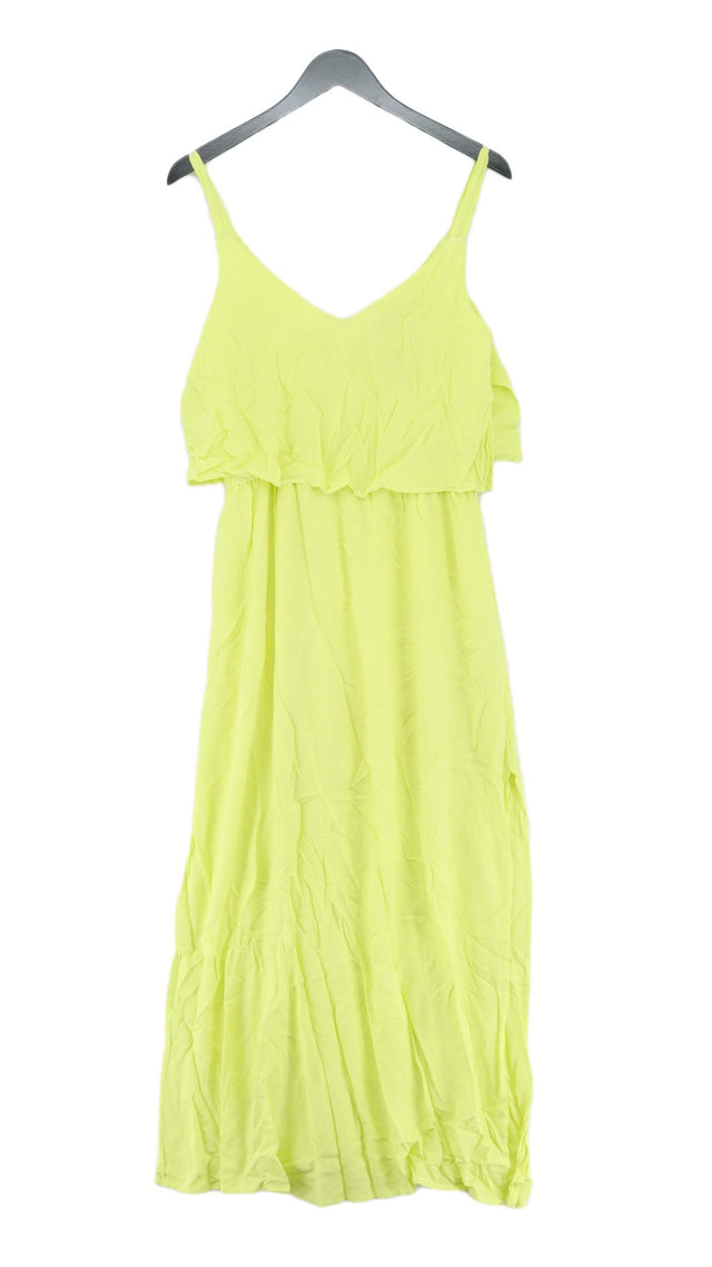 Zara Women's Maxi Dress S Yellow 100% Other