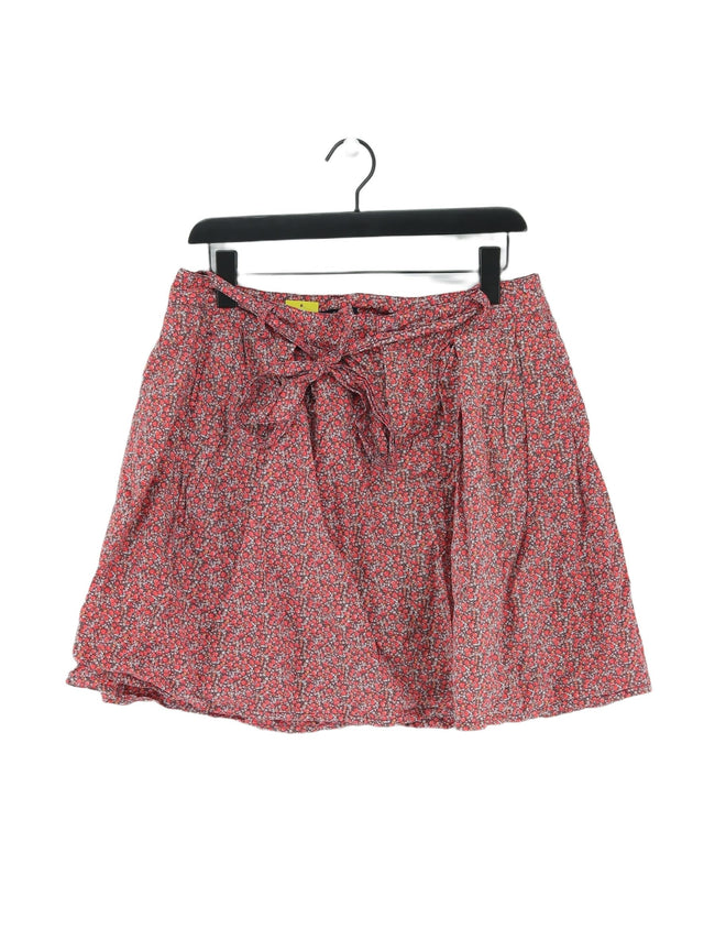 Gap Women's Mini Skirt UK 12 Multi 100% Cotton