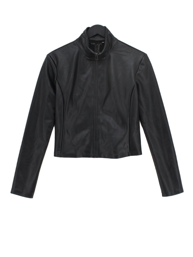 Oysho Women's Jacket S Black Polyester with Elastane