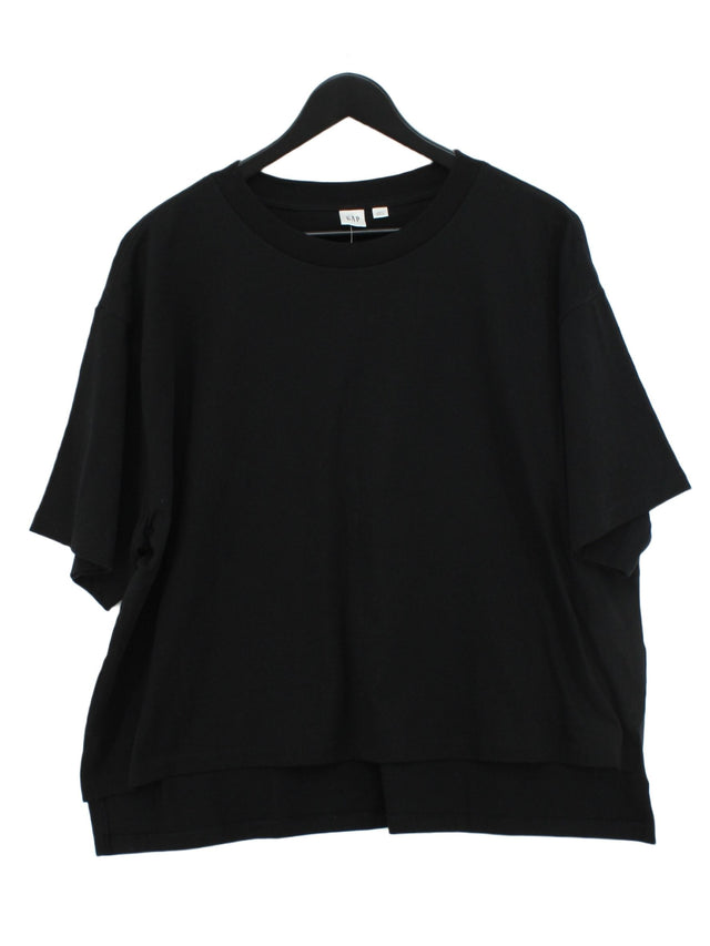 Gap Women's Top XS Black 100% Cotton