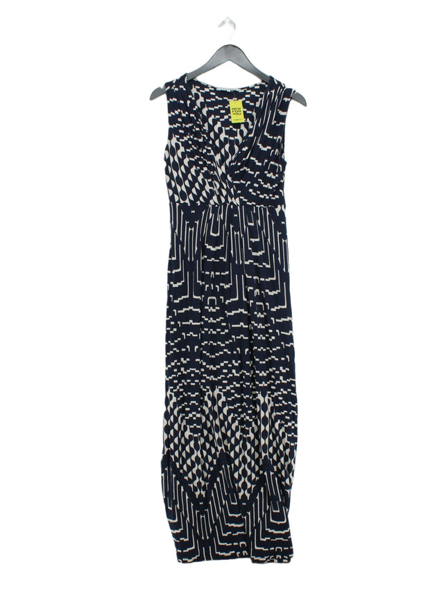 The Collection Women's Maxi Dress UK 12 Blue 100% Viscose