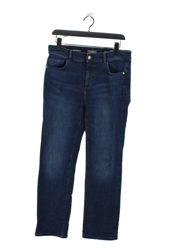 DL1961 Women's Jeans W 30 in Blue Cotton with Other, Polyester, Spandex