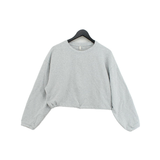 Babaton Women's Jumper L Grey Cotton with Elastane