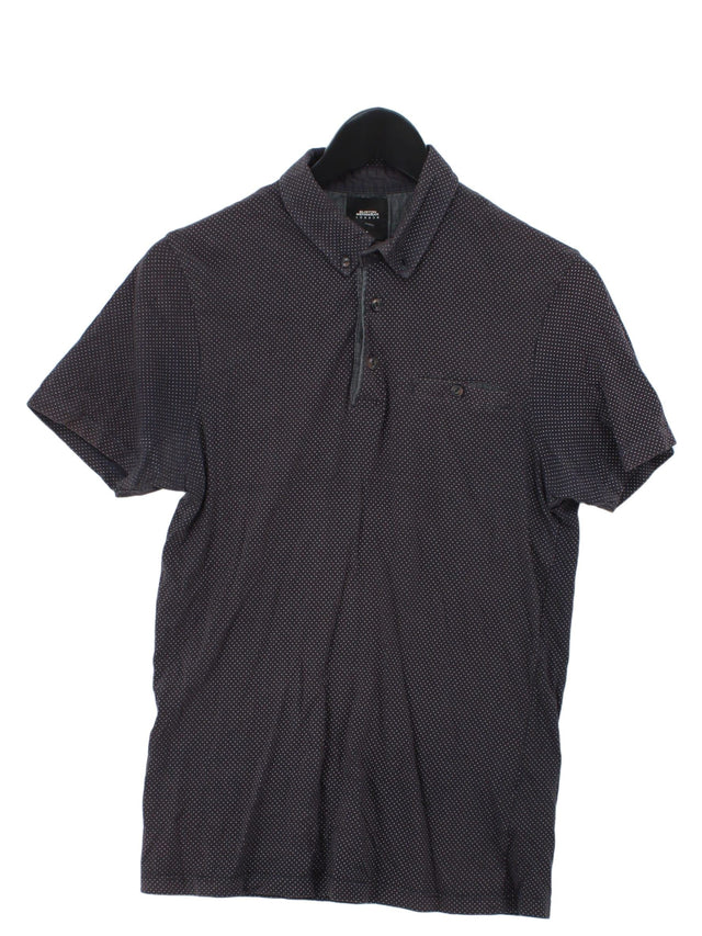 Burton Men's Polo S Grey 100% Cotton