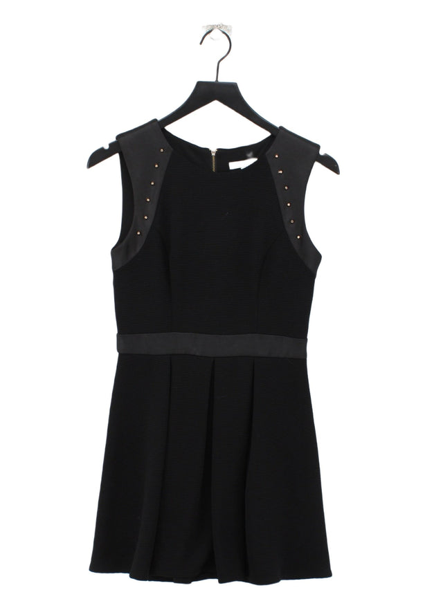 Julien Macdonald Women's Midi Dress UK 10 Black Polyester with Elastane