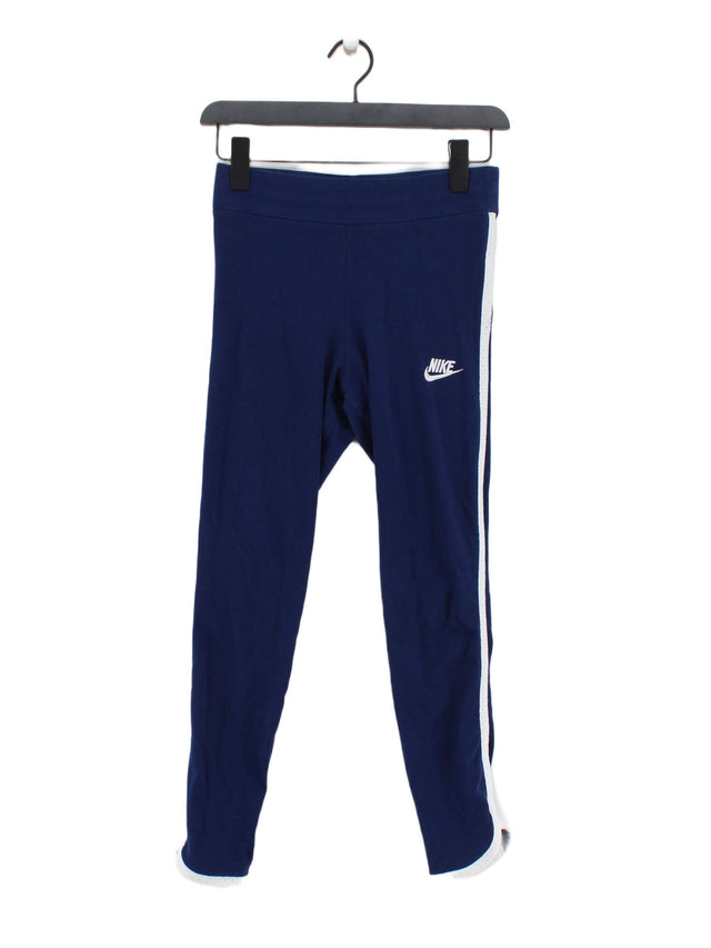 Nike Women's Leggings S Blue 100% Cotton
