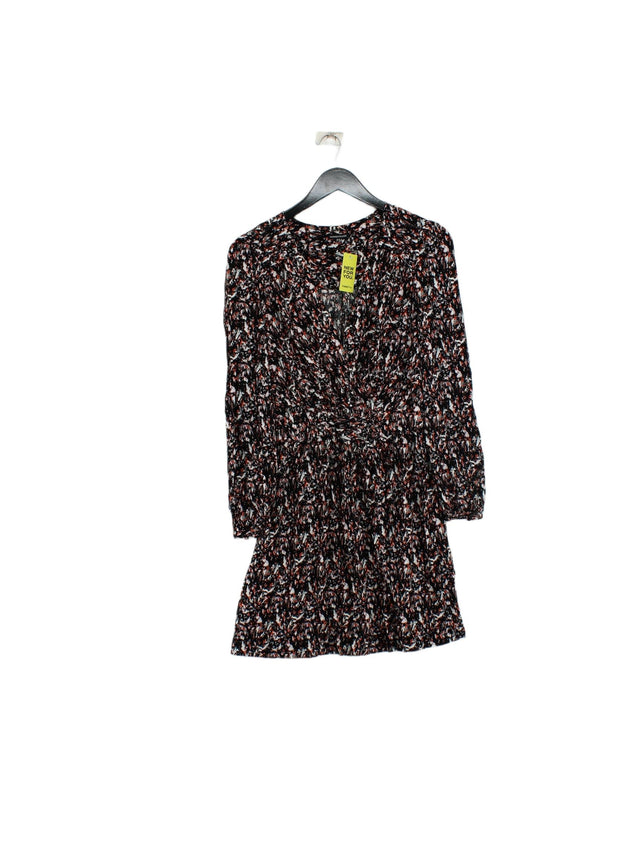 Warehouse Women's Mini Dress UK 10 Black 100% Viscose