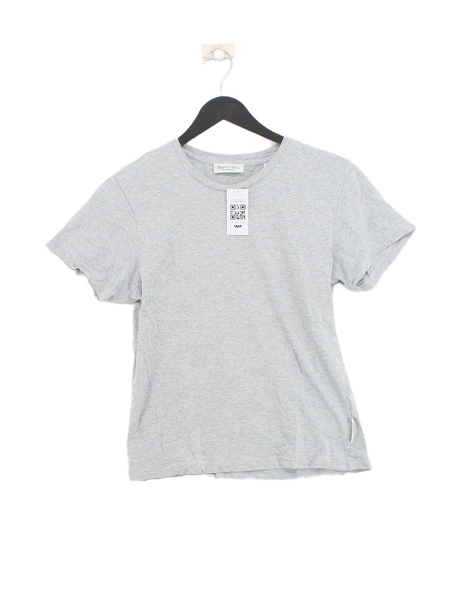 Marc O'Polo Women's T-Shirt S Grey 100% Other