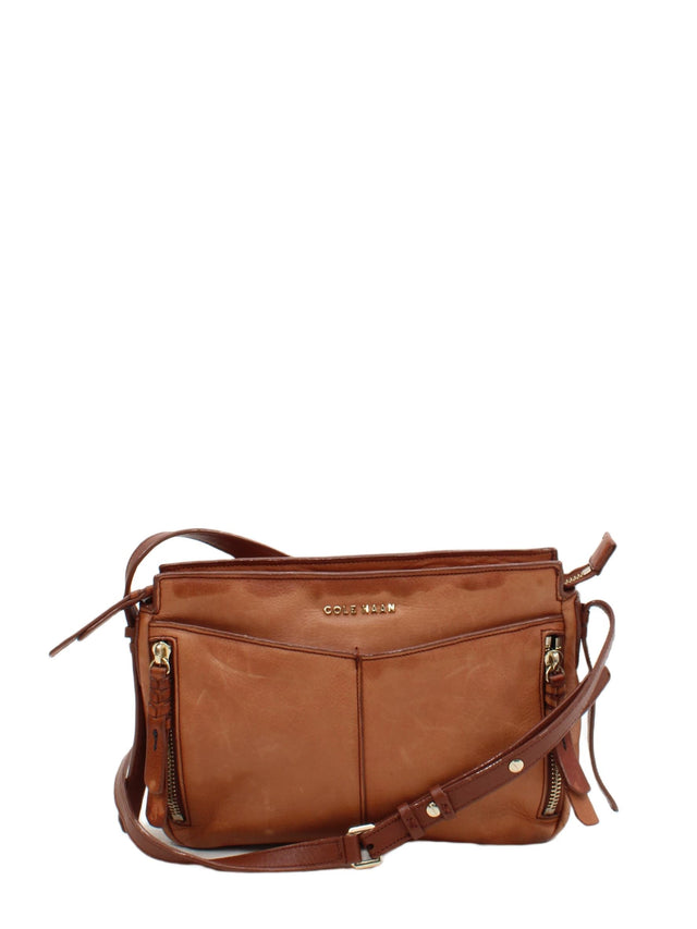 Cole Haan Women's Bag Brown Leather with Polyester