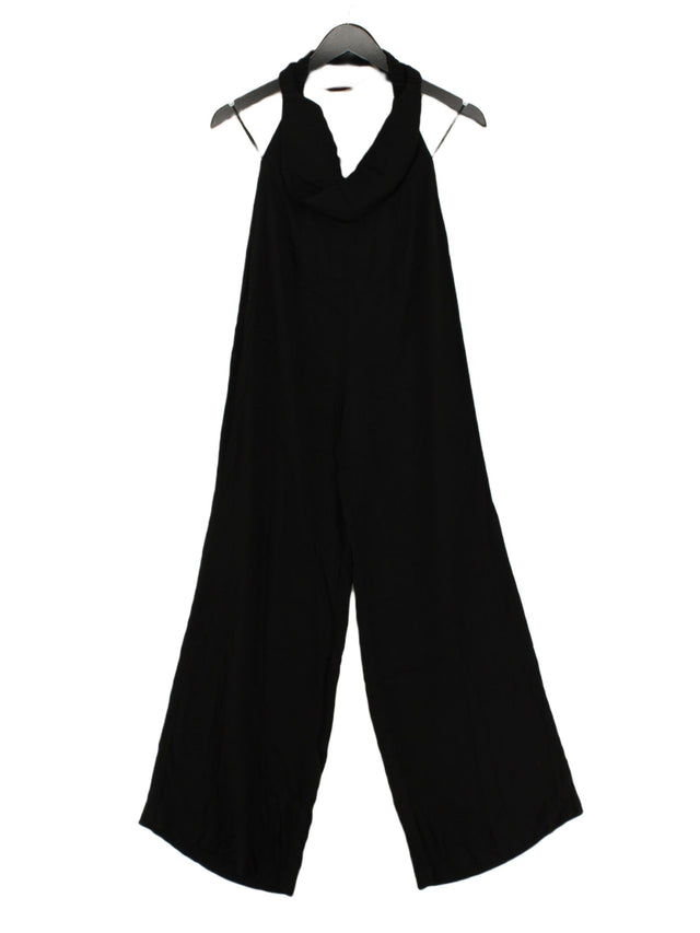 Reformation Women's Jumpsuit UK 6 Black Viscose with Rayon