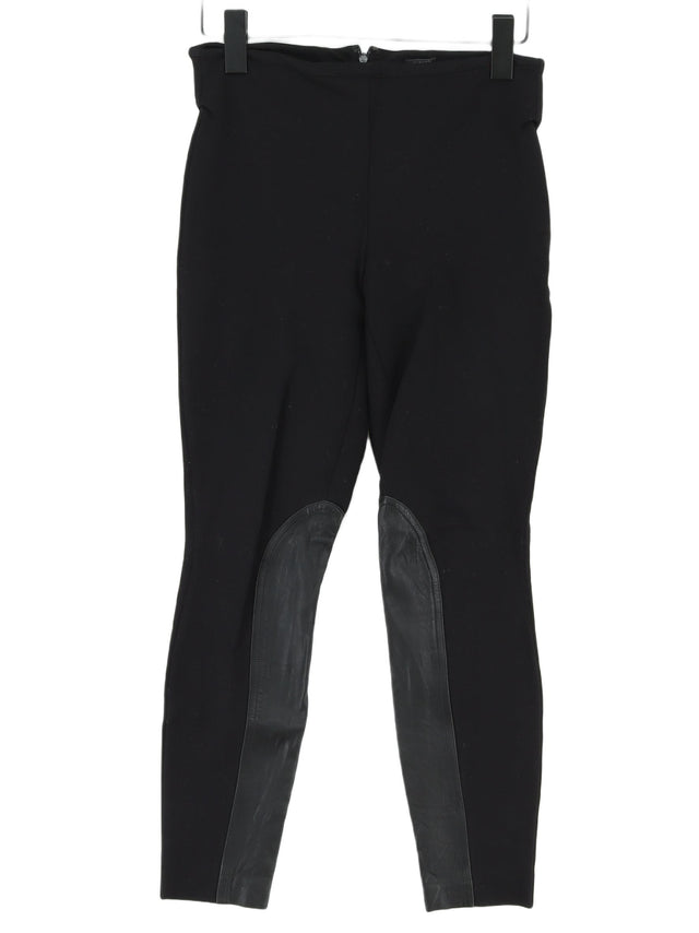 J. Crew Women's Suit Trousers UK 6 Black Viscose with Nylon, Spandex