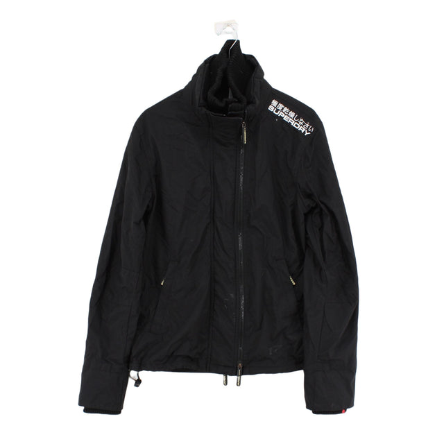 Superdry Women's Jacket M Black Polyamide with Polyester