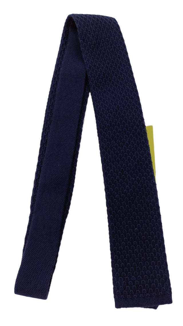 Charles Tyrwhitt Men's Tie Blue 100% Wool