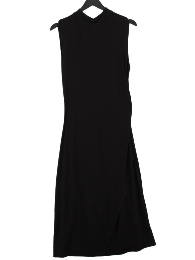 Planet Women's Maxi Dress M Black Viscose with Polyester