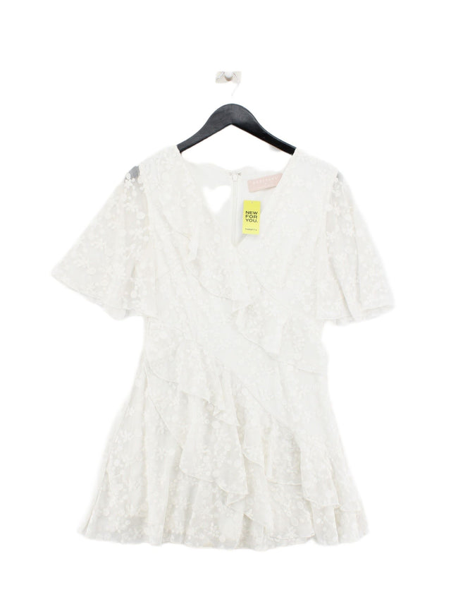 Keepsake Women's Midi Dress M White 100% Polyester
