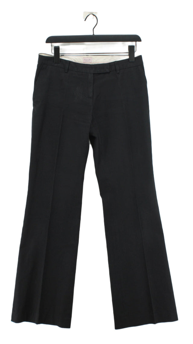 Paul Smith Women's Suit Trousers UK 12 Black 100% Other